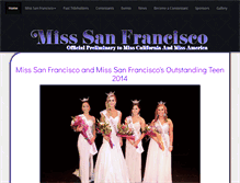 Tablet Screenshot of misssanfrancisco.org